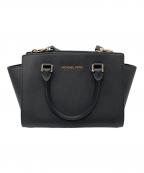 MICHAEL KORSマイケル・コース）の古着「セルマ ミディアム サッチェル ハンドバッグ バッグ レディース」