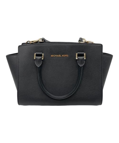 MICHAEL KORS（マイケル・コース）MICHAEL KORS (マイケル・コース) セルマ ミディアム サッチェル ハンドバッグ バッグ レディースの古着・服飾アイテム