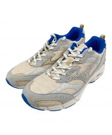 MIZUNO×WIND AND SEA（ミズノ×ウィンダンシー）の古着「MXR OG スニーカー」｜ベージュ×ブルー