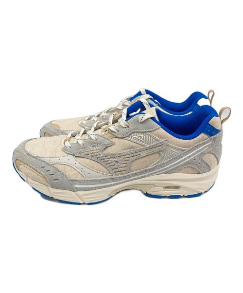 MIZUNO（ミズノ）MIZUNO (ミズノ) WIND AND SEA (ウィンダンシー) MXR OG スニーカー ベージュ×ブルー サイズ:29の古着・服飾アイテム