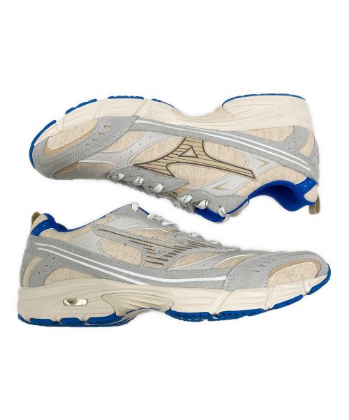 MIZUNO（ミズノ）MIZUNO (ミズノ) WIND AND SEA (ウィンダンシー) MXR OG スニーカー ベージュ×ブルー サイズ:29の古着・服飾アイテム