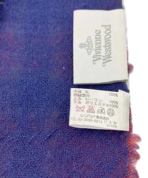 Vivienne Westwood（ヴィヴィアンウエストウッド）Vivienne Westwood (ヴィヴィアンウエストウッド) マフラー オレンジの古着・服飾アイテム