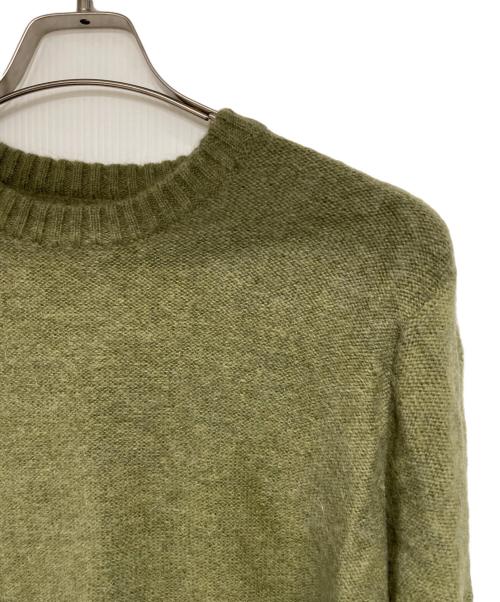 stussy（ステューシー）stussy (ステューシー) 厚手ニット グリーン サイズ:Mの古着・服飾アイテム