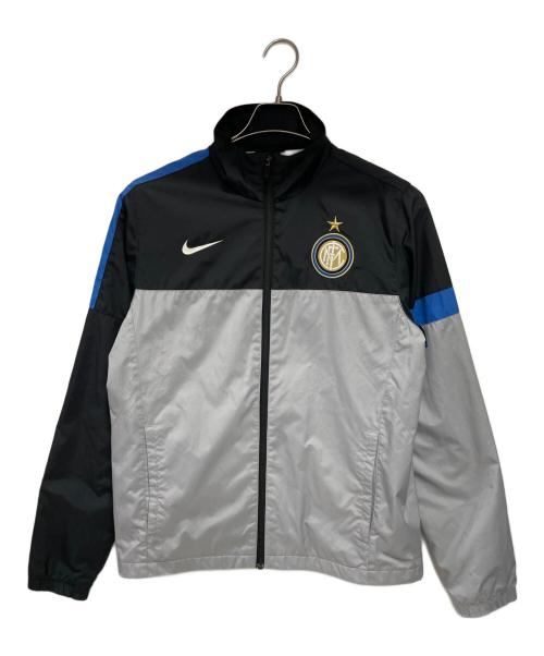 NIKE（ナイキ）NIKE (ナイキ) レアル・マドリード (レアル・マドリード) ジップアップジャケット ブラック×グレー サイズ:Mの古着・服飾アイテム