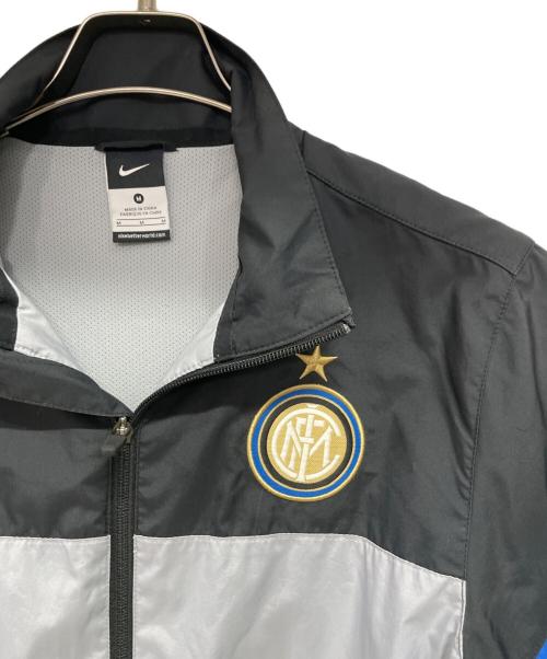 NIKE（ナイキ）NIKE (ナイキ) レアル・マドリード (レアル・マドリード) ジップアップジャケット ブラック×グレー サイズ:Mの古着・服飾アイテム