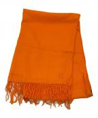 ）の古着「ストール」｜オレンジ