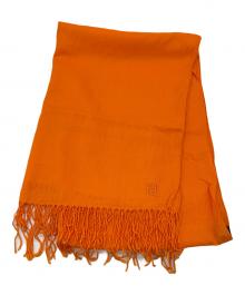 FENDI（フェンディ）の古着「ストール」｜オレンジ