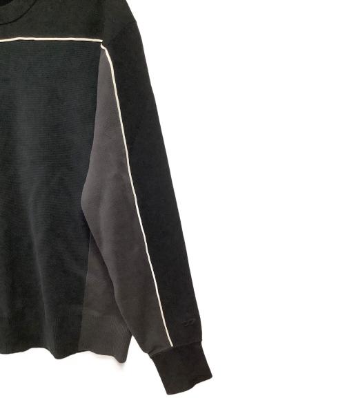 DIESEL（ディーゼル）DIESEL (ディーゼル) 薄手ニット ブラック サイズ:Lの古着・服飾アイテム