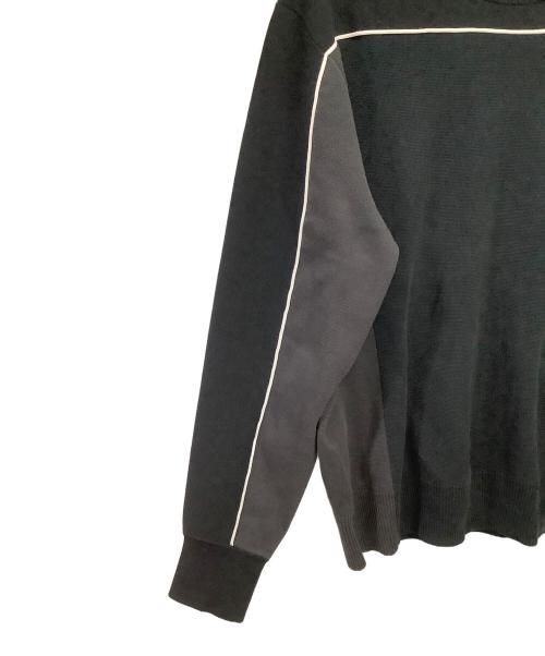 DIESEL（ディーゼル）DIESEL (ディーゼル) 薄手ニット ブラック サイズ:Lの古着・服飾アイテム