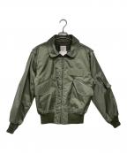 HOUSTONヒューストン）の古着「CWU-36/P フライトジャケット」｜グリーン