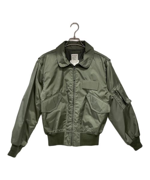 HOUSTON（ヒューストン）HOUSTON (ヒューストン) CWU-36/P フライトジャケット グリーン サイズ:mの古着・服飾アイテム
