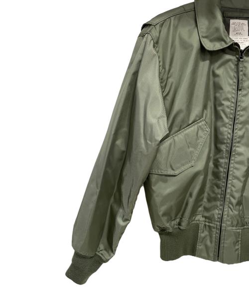 HOUSTON（ヒューストン）HOUSTON (ヒューストン) CWU-36/P フライトジャケット グリーン サイズ:mの古着・服飾アイテム