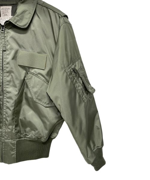 HOUSTON（ヒューストン）HOUSTON (ヒューストン) CWU-36/P フライトジャケット グリーン サイズ:mの古着・服飾アイテム