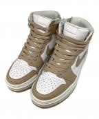 NIKEナイキ）の古着「Air Jordan 1 High Elevate "Vachetta Tan"(エアジョーダン1 ハイ エレベート "バケッタ タン")」｜ホワイト×ベージュ