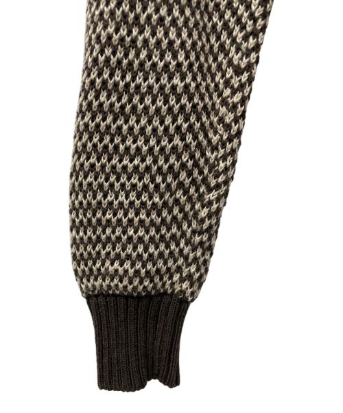 Zanone（ザノーネ）Zanone (ザノーネ) 薄手カーディガン ブラウン サイズ:44の古着・服飾アイテム