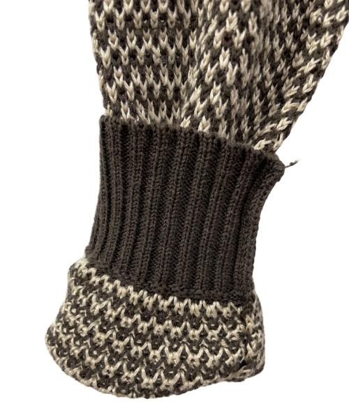 Zanone（ザノーネ）Zanone (ザノーネ) 薄手カーディガン ブラウン サイズ:44の古着・服飾アイテム