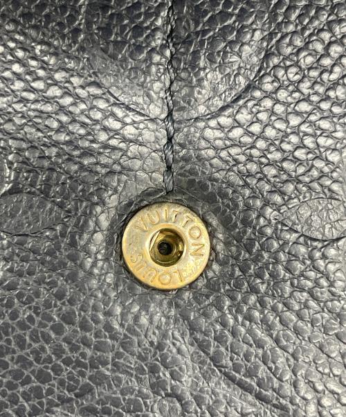 LOUIS VUITTON（ルイ ヴィトン）LOUIS VUITTON (ルイ ヴィトン) モノグラム・アンプラント ポルトフォイユ・サラ/長財布 ネイビー サイズ:-の古着・服飾アイテム