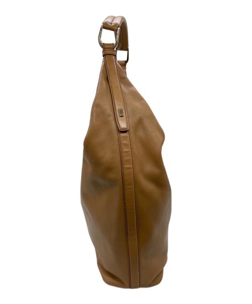 GUCCI（グッチ）GUCCI (グッチ) ワンショルダーハンドバッグ ブラウンの古着・服飾アイテム