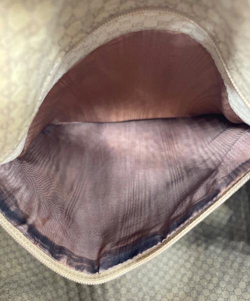 GUCCI（グッチ）GUCCI (グッチ) ワンショルダーハンドバッグ ブラウンの古着・服飾アイテム