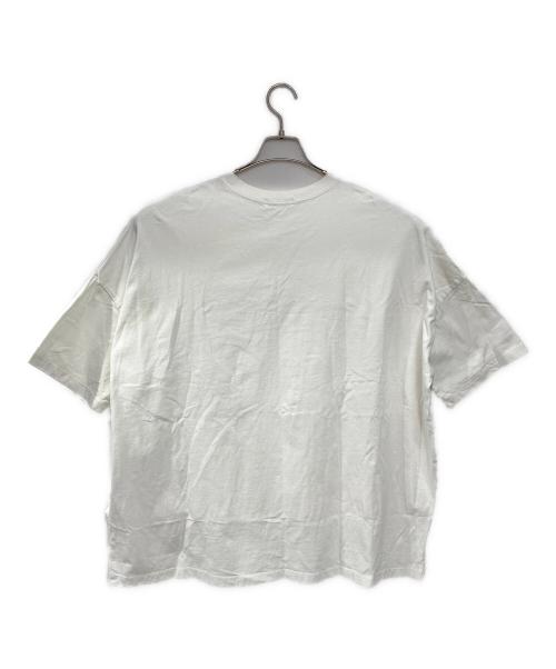 MILK FED.（ミルクフェド）MILK FED. (ミルクフェド) 半袖カットソー ホワイト サイズ:ONE SIZEの古着・服飾アイテム