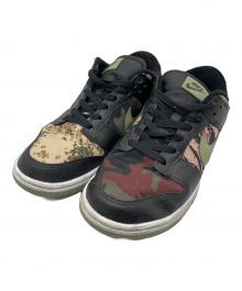 NIKE（ナイキ）の古着「DUNK LOW SE ／ローカットスニーカー」｜ブラック×グリーン
