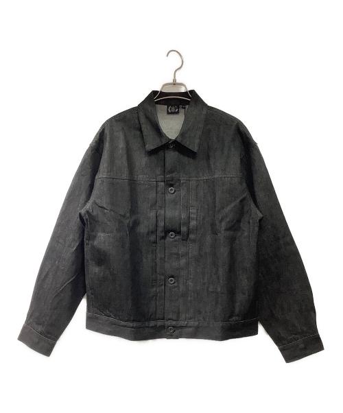 430 FOURTHIRTY（フォーサーティー）430 FOURTHIRTY (フォーサーティー) デニムジャケット ブラック サイズ:2 未使用品の古着・服飾アイテム