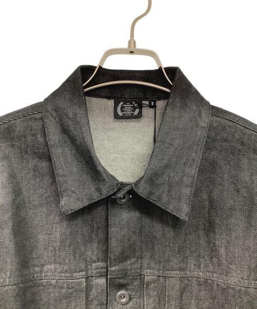 430 FOURTHIRTY（フォーサーティー）430 FOURTHIRTY (フォーサーティー) デニムジャケット ブラック サイズ:2 未使用品の古着・服飾アイテム