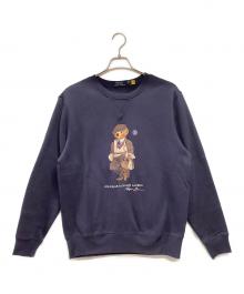 RALPH LAUREN（ラルフローレン）の古着「ポロベアスウェット」｜ネイビー