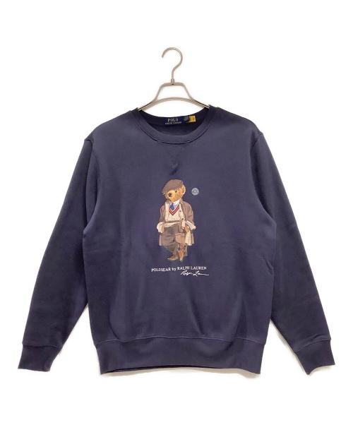 RALPH LAUREN（ラルフローレン）RALPH LAUREN (ラルフローレン) ポロベアスウェット ネイビー サイズ:M 未使用品の古着・服飾アイテム