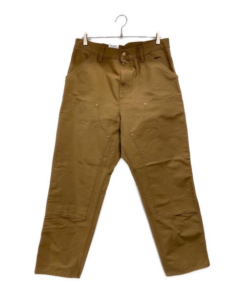 CarHartt（カーハート）CarHartt (カーハート) ダブルニーパンツ キャメル サイズ:W34 Ｌ32の古着・服飾アイテム