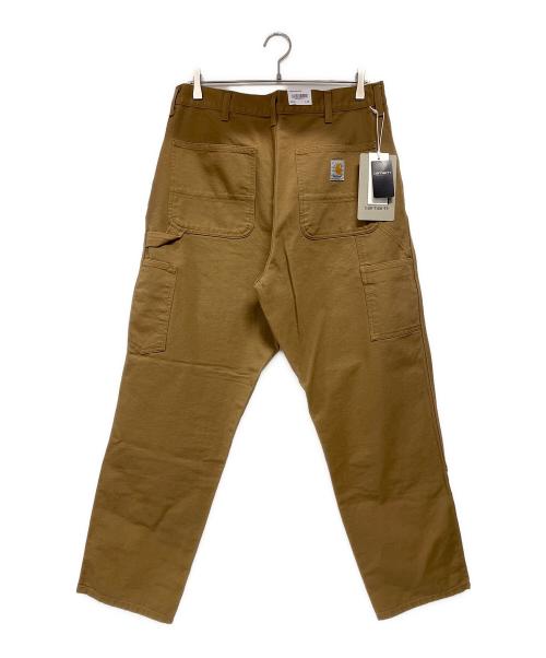 CarHartt（カーハート）CarHartt (カーハート) ダブルニーパンツ キャメル サイズ:W34 Ｌ32の古着・服飾アイテム