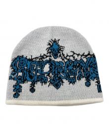 SUPREME（シュプリーム）の古着「Wombat Beanie／ニット帽」｜ホワイト