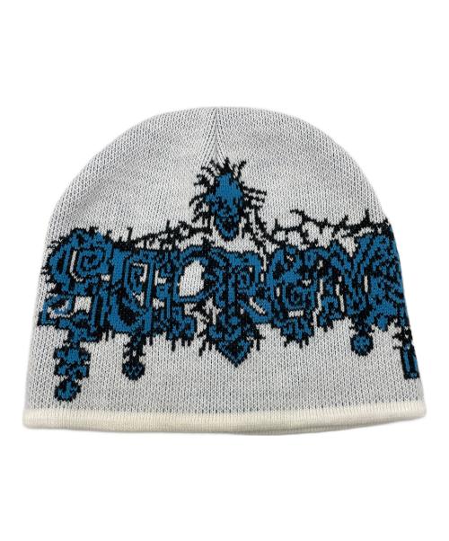 SUPREME（シュプリーム）Supreme (シュプリーム) Wombat Beanie／ニット帽 ホワイト サイズ:Mの古着・服飾アイテム