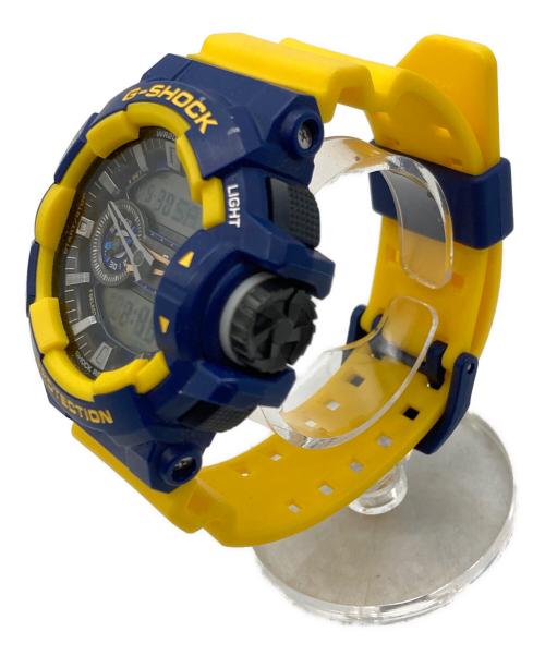 CASIO（カシオ）CASIO (カシオ) デジタルウォッチ ネイビー×イエローの古着・服飾アイテム