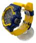 CASIO (カシオ) デジタルウォッチ ネイビー×イエロー：12000円