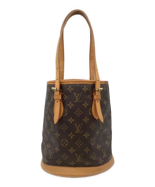 LOUIS VUITTON（ルイ ヴィトン）LOUIS VUITTON (ルイ ヴィトン) モノグラム ミニバケットPM ブラウン サイズ:PMの古着・服飾アイテム