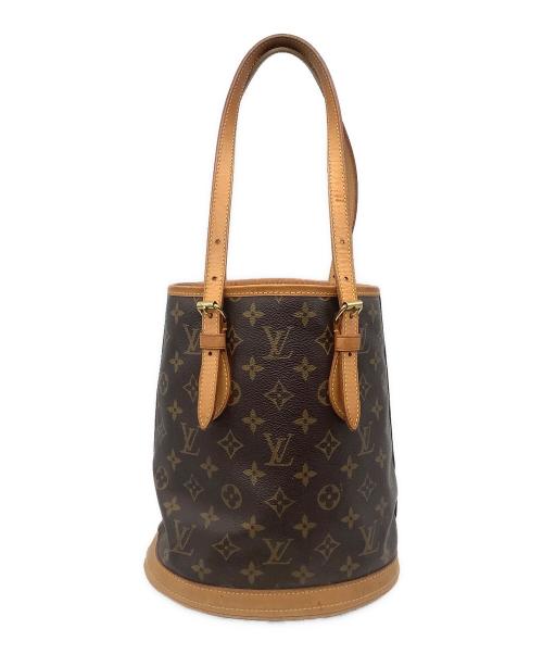 LOUIS VUITTON（ルイ ヴィトン）LOUIS VUITTON (ルイ ヴィトン) モノグラム ミニバケットPM ブラウン サイズ:PMの古着・服飾アイテム