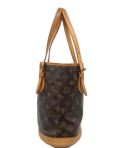 LOUIS VUITTON（ルイ ヴィトン）LOUIS VUITTON (ルイ ヴィトン) モノグラム ミニバケットPM ブラウン サイズ:PMの古着・服飾アイテム