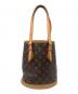 LOUIS VUITTON (ルイ ヴィトン) モノグラム ミニバケットPM ブラウン サイズ:PM：50000円