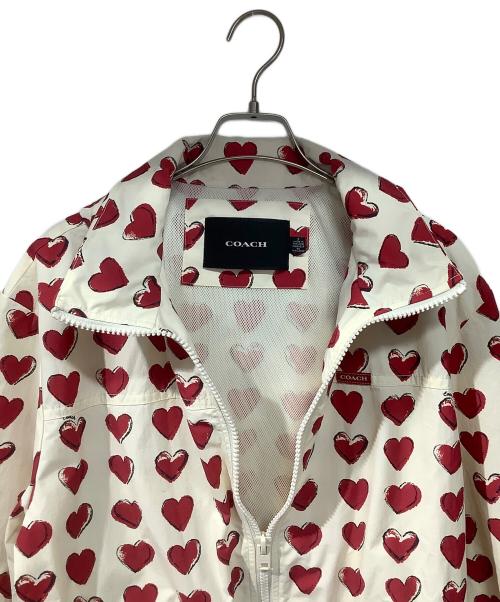 COACH（コーチ）COACH (コーチ) フーデッドジャケット ベージュ サイズ:Sの古着・服飾アイテム