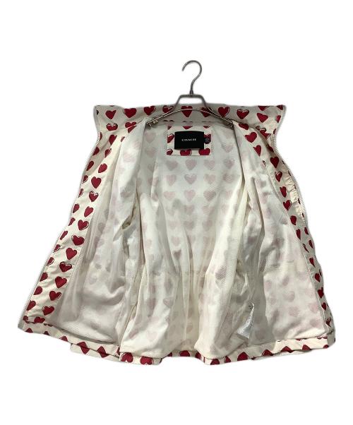 COACH（コーチ）COACH (コーチ) フーデッドジャケット ベージュ サイズ:Sの古着・服飾アイテム