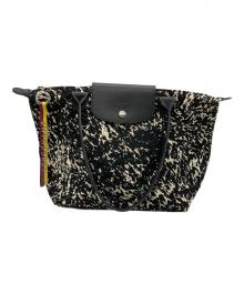 LONGCHAMP（ロンシャン）の古着「ハンドバッグ」｜ブラック