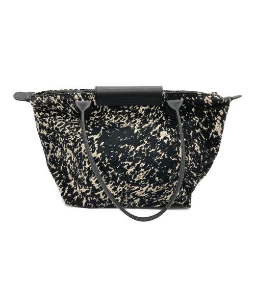 LONGCHAMP（ロンシャン）LONGCHAMP (ロンシャン) ハンドバッグ ブラックの古着・服飾アイテム
