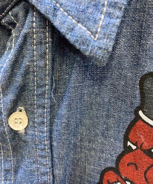 TED COMPANY（テッドカンパニー）TED COMPANY (テッドカンパニー) 長袖シャツ スカイブルー サイズ:Lの古着・服飾アイテム