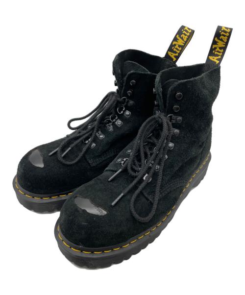 Dr.Martens（ドクターマーチン）Dr.Martens (ドクターマーチン) スウェードブーツ ブラック サイズ:27cmの古着・服飾アイテム
