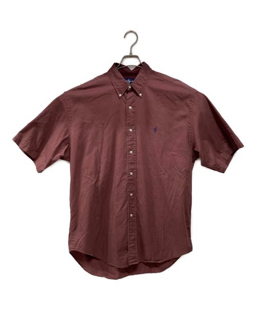 RALPH LAUREN（ラルフローレン）RALPH LAUREN (ラルフローレン) 半袖シャツ ブラウン サイズ:Lの古着・服飾アイテム