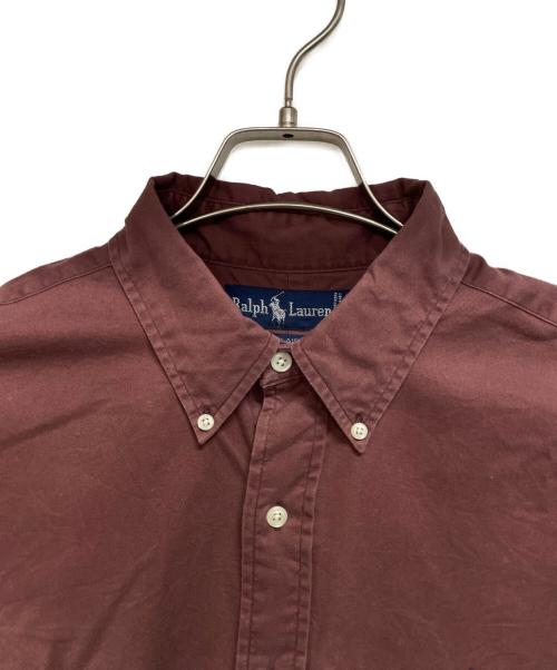 RALPH LAUREN（ラルフローレン）RALPH LAUREN (ラルフローレン) 半袖シャツ ブラウン サイズ:Lの古着・服飾アイテム