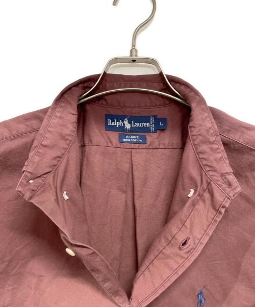RALPH LAUREN（ラルフローレン）RALPH LAUREN (ラルフローレン) 半袖シャツ ブラウン サイズ:Lの古着・服飾アイテム