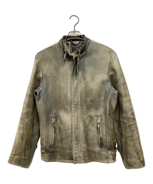 Schott（ショット）Schott (ショット) ライダースジャケット オリーブ サイズ:Lの古着・服飾アイテム