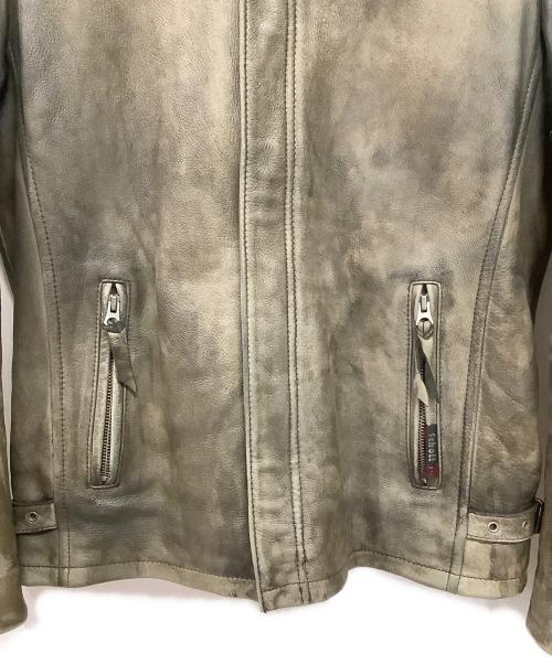 Schott（ショット）Schott (ショット) ライダースジャケット オリーブ サイズ:Lの古着・服飾アイテム